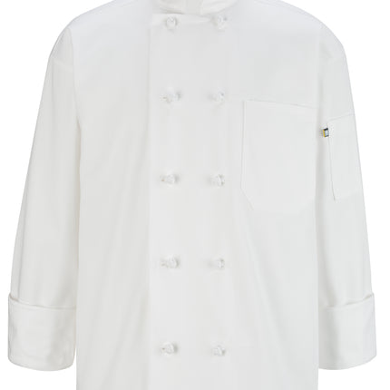 EDWARDS 10 KNOT BUTTON LONG SLEEVE CHEF COAT