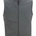 GREY HEATHER w/BLACK FLEECE / 2XL