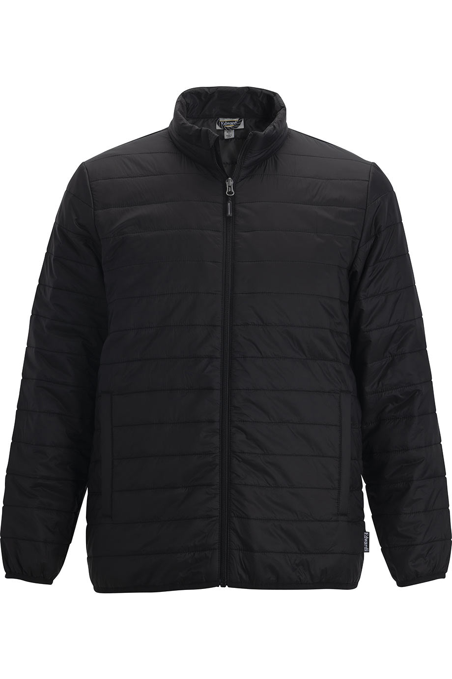 EDWARDS PUFFER FULL ZIP PACKABLE JACKET