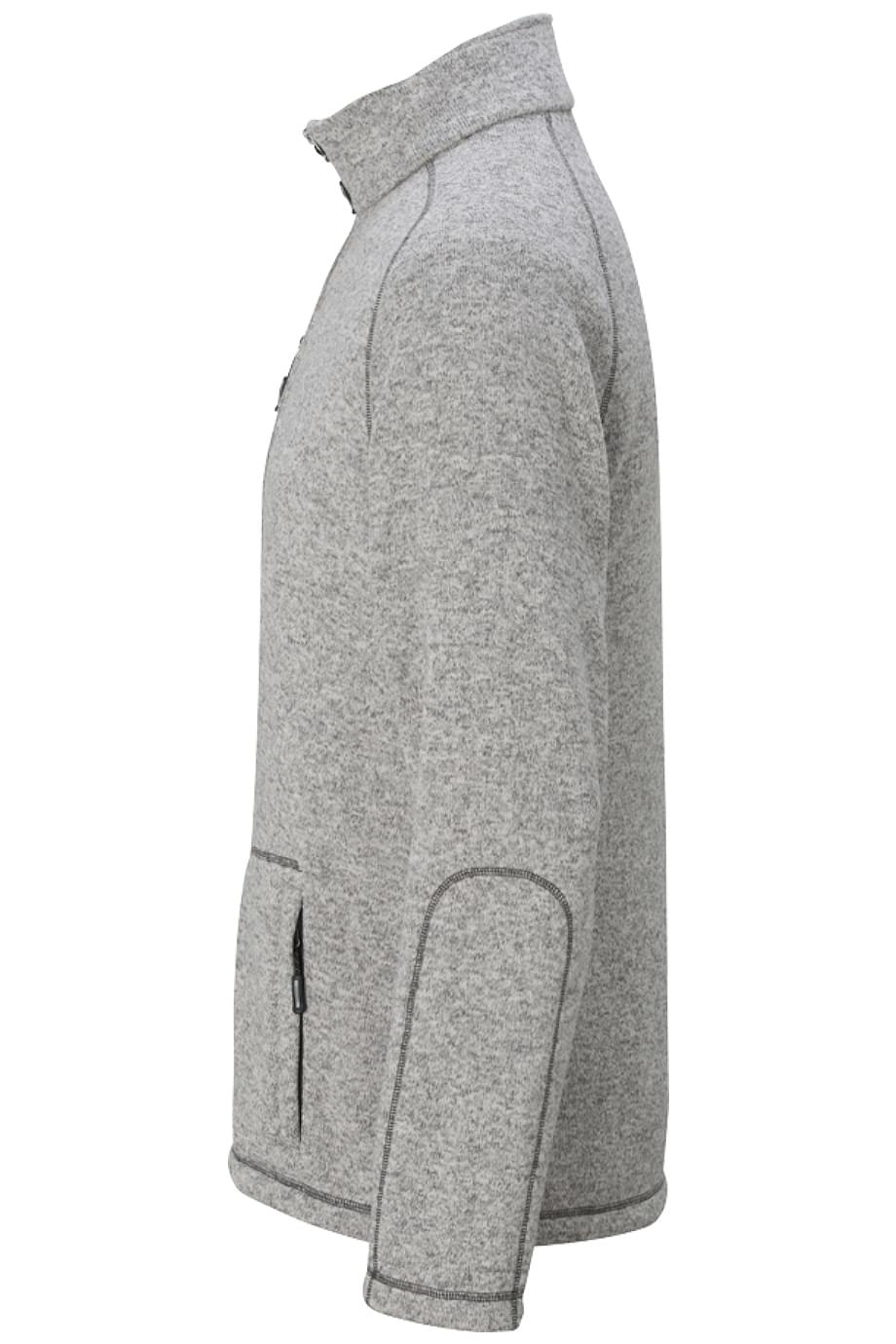 EDWARDS MENS SWEATER KNIT FLEECE JACKET