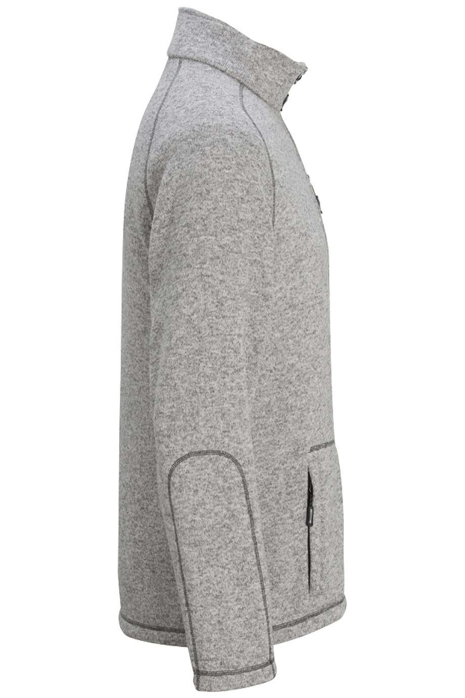 EDWARDS MENS SWEATER KNIT FLEECE JACKET
