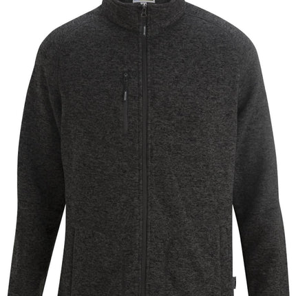 EDWARDS MENS SWEATER KNIT FLEECE JACKET