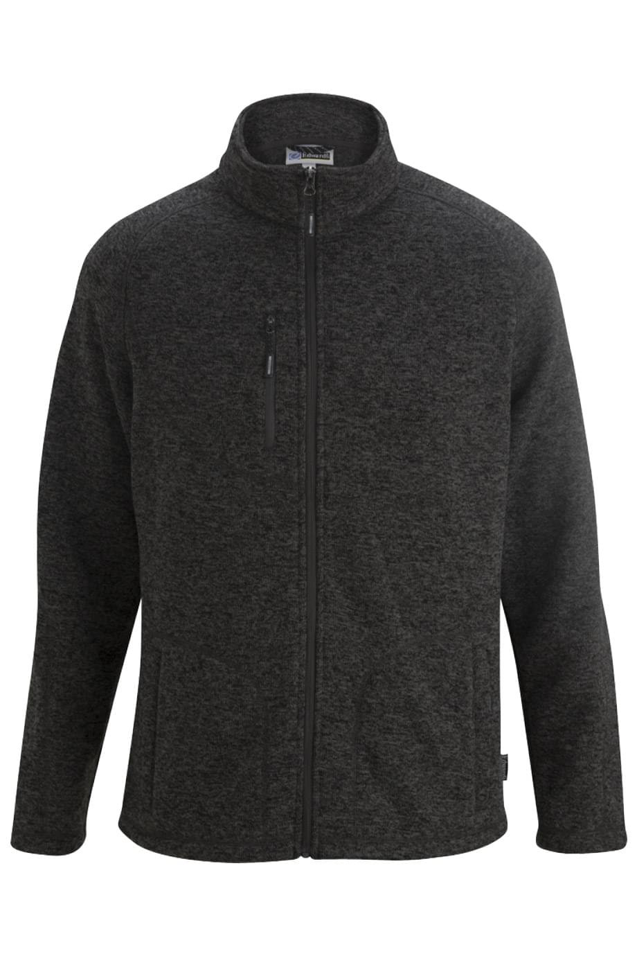 EDWARDS MENS SWEATER KNIT FLEECE JACKET