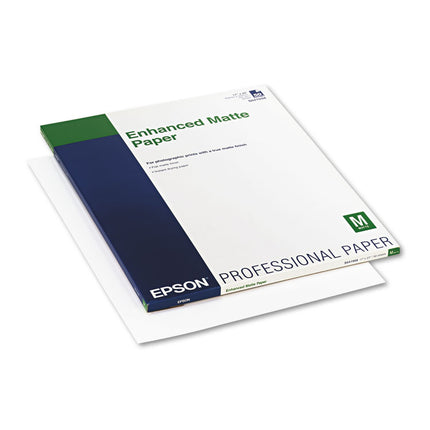 Ultra Premium Matte Presentation Paper, 10 Mil, 17 X 22, Matte White, 50/pack