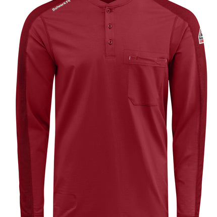 Bulwark® Men's Flex Knit Henley / STL2RD