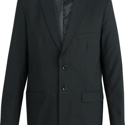 EDWARDS MENS SINGLE BREASTED POLY/WOOL SUIT COAT