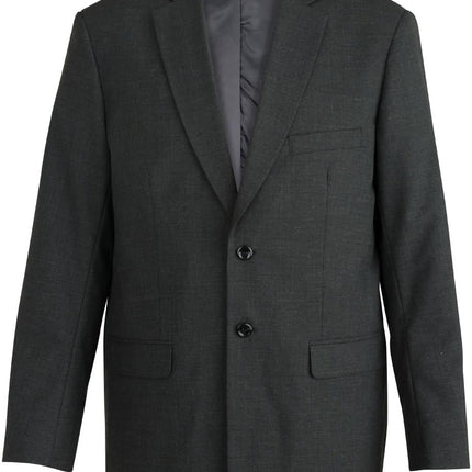 EDWARDS MENS SINGLE BREASTED POLY/WOOL SUIT COAT
