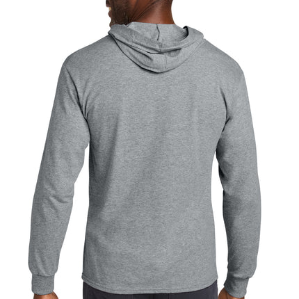 Jerzees Classics   Unisex Cotton Long Sleeve Hooded T-Shirt 363LH