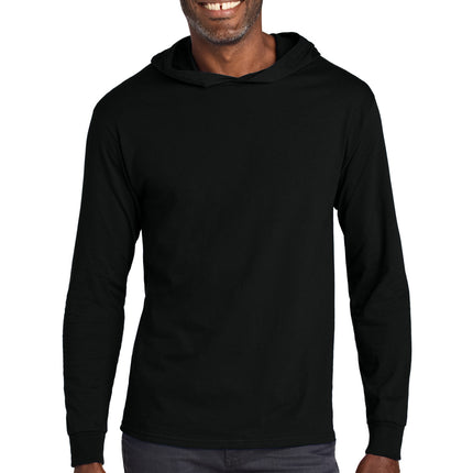 Jerzees Classics   Unisex Cotton Long Sleeve Hooded T-Shirt 363LH