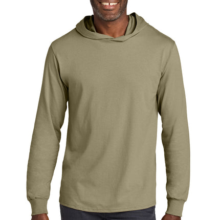 Jerzees Classics   Unisex Cotton Long Sleeve Hooded T-Shirt 363LH