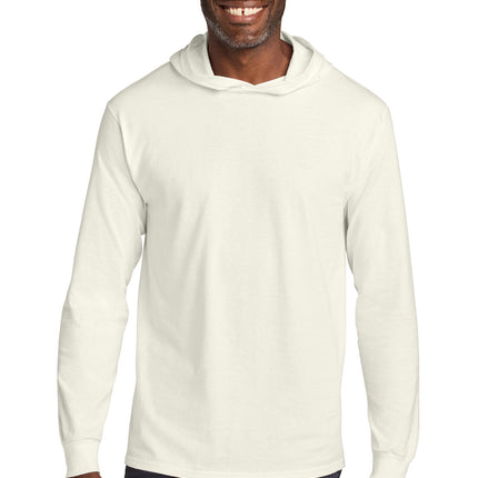 Jerzees Classics   Unisex Cotton Long Sleeve Hooded T-Shirt 363LH