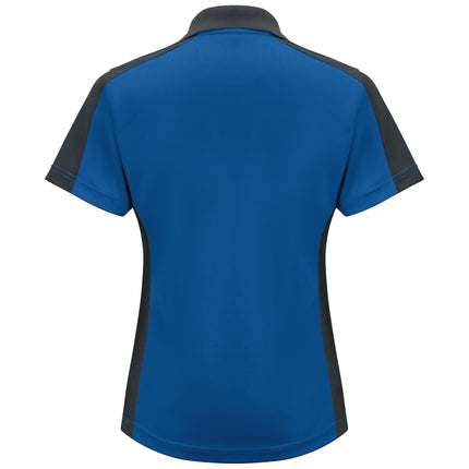 Red Kap® Women's Short Sleeve Performance Knit® Two-Tone Polo / SK53YC
