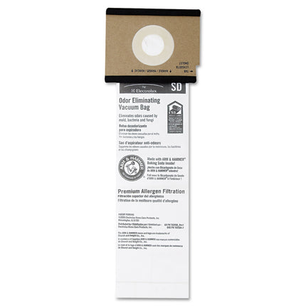 SD Premium Allergen Vacuum Bags for SC9100 Series, 5/Pack, 10 Packs/Carton