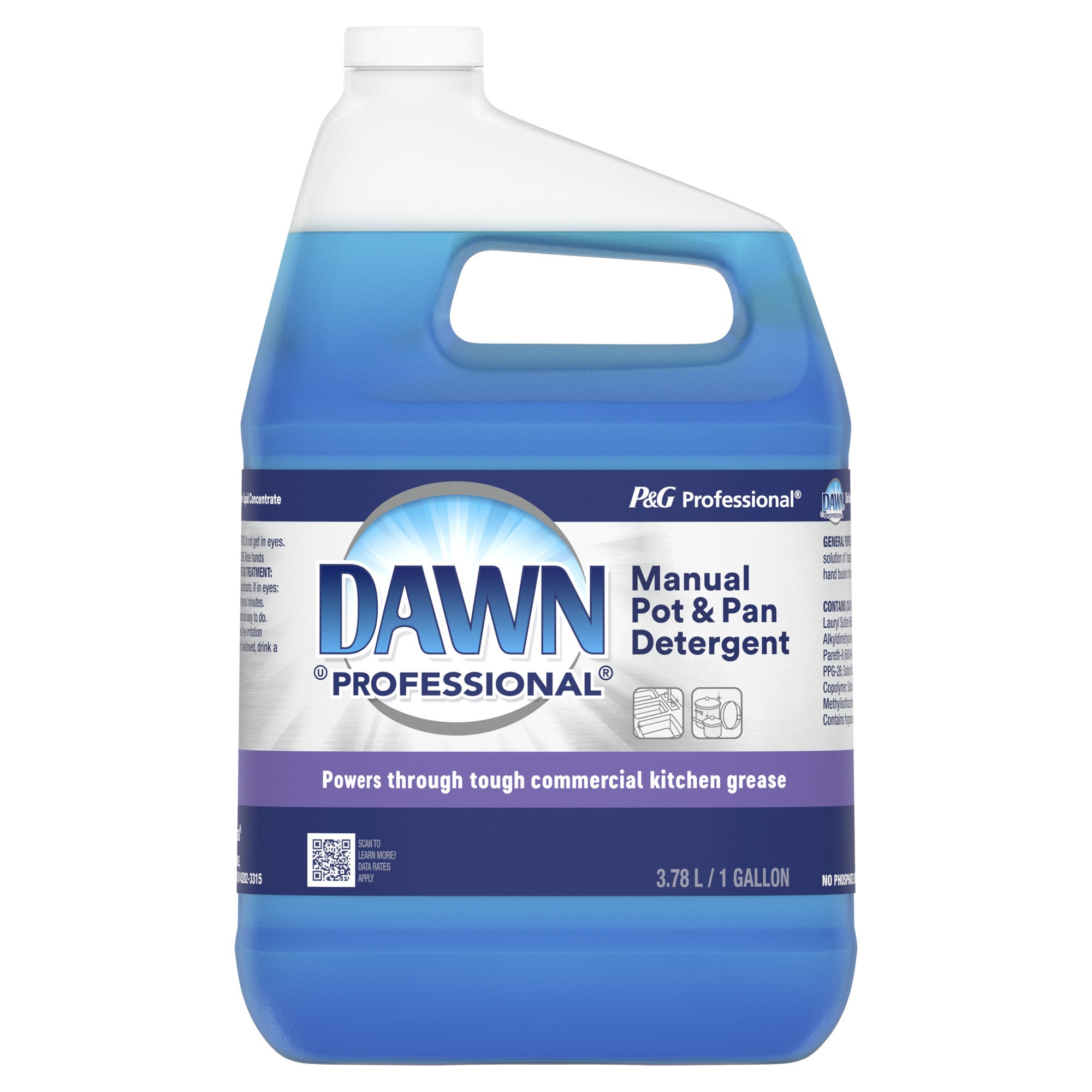 P&G Professional Dawn Professional Pot & Pan Cleaner 1 Gallon Original Scent 4 / cs