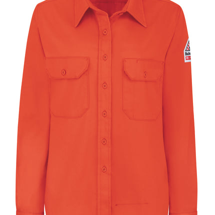 Bulwark® Women's Midweight FR Dress Uniform Shirt / SLU3ORB