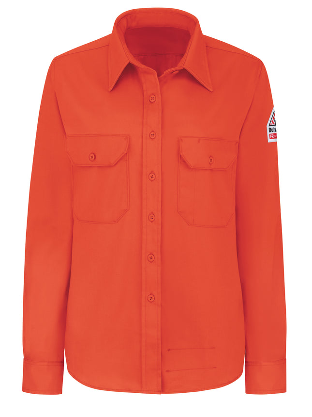 Bulwark® Women's Midweight FR Dress Uniform Shirt / SLU3ORB