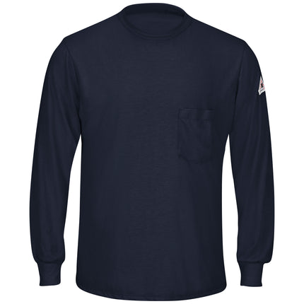Bulwark® Men's Lightweight FR Long Sleeve T-Shirt / SMT8NV