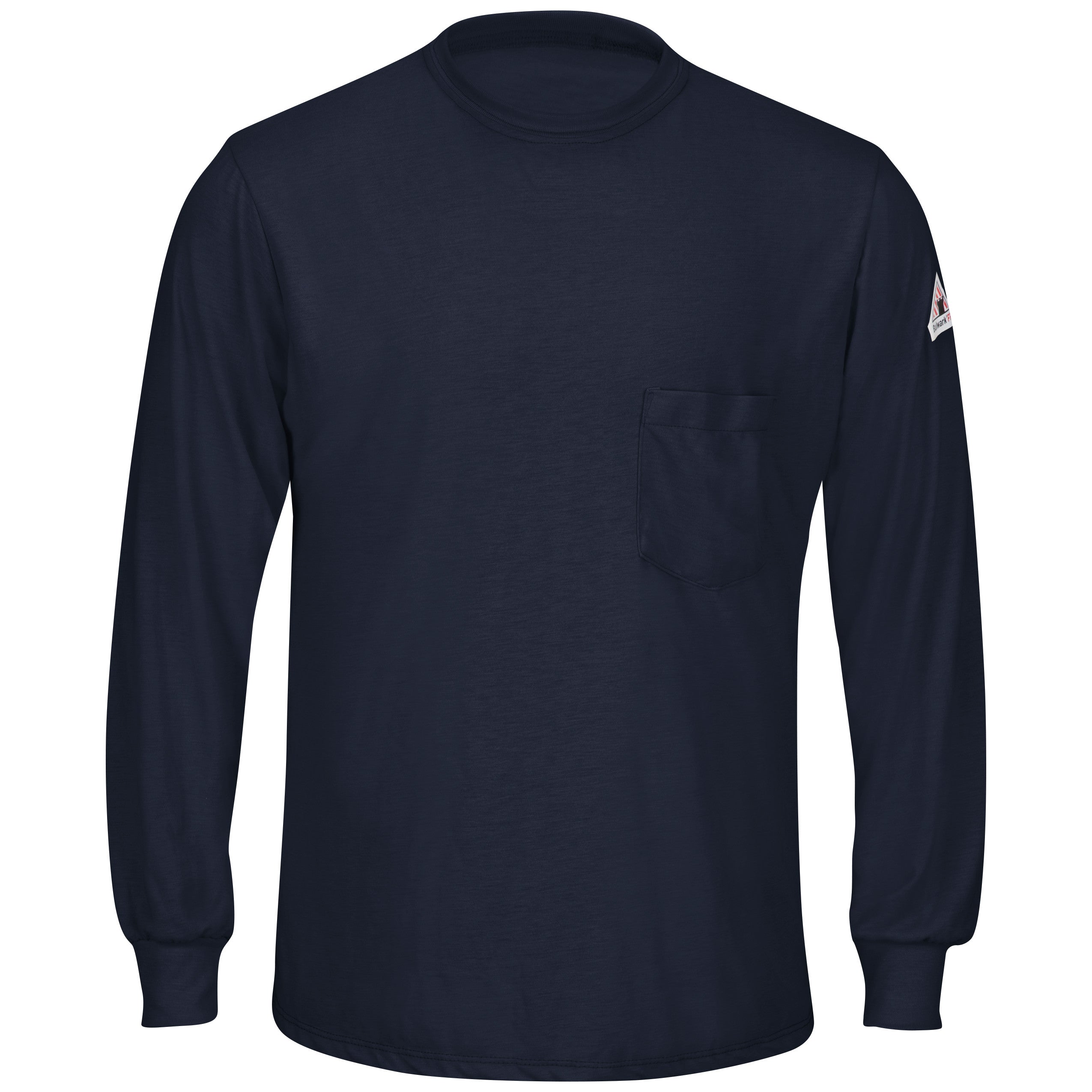 Bulwark® Men's Lightweight FR Long Sleeve T-Shirt / SMT8NV