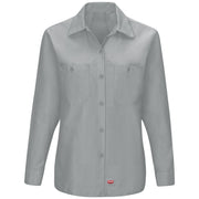 Red Kap® Women's Long Sleeve Work Shirt with MIMIX® / SX11GY