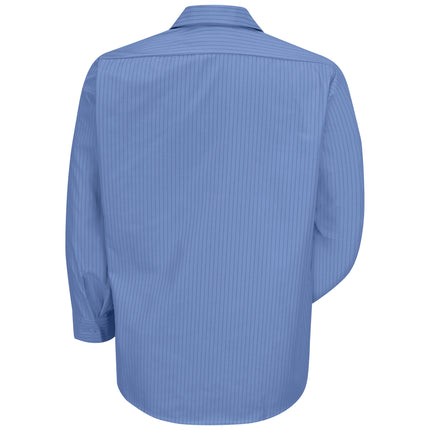Red Kap® Men's Long Sleeve Industrial Stripe Work Shirt / SB12BS