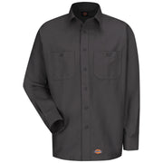 Dickies® Men's Canvas Long-Sleeve Work Shirt / WS10CH