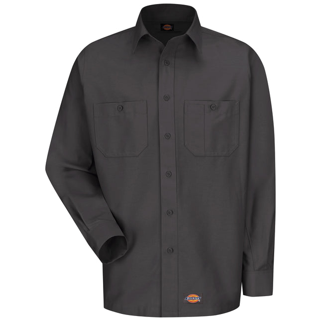 Dickies® Men's Canvas Long-Sleeve Work Shirt / WS10CH