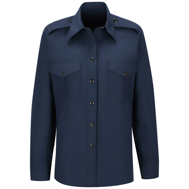 Workrite® Fire Service Women's Classic Long Sleeve Fire Chief Shirt / FSC5NV