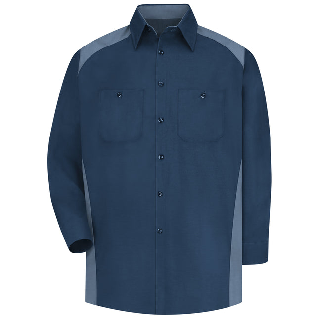 Red Kap® Men's Long Sleeve Motorsports Shirt / SP18NP