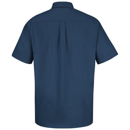 Red Kap® Men's Short Sleeve Cotton Contrast Dress Shirt / SC64NV