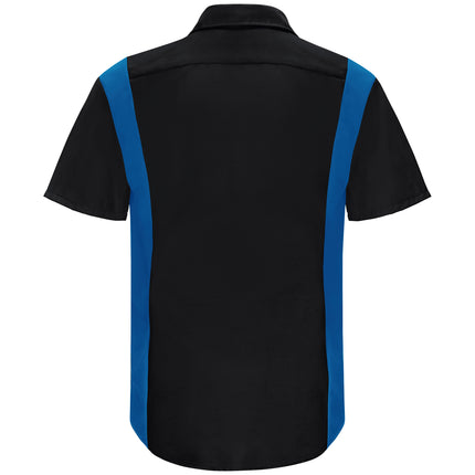 Red Kap® Men's Short Sleeve Performance Plus Shop Shirt With Oilblok Technology / SY42BR