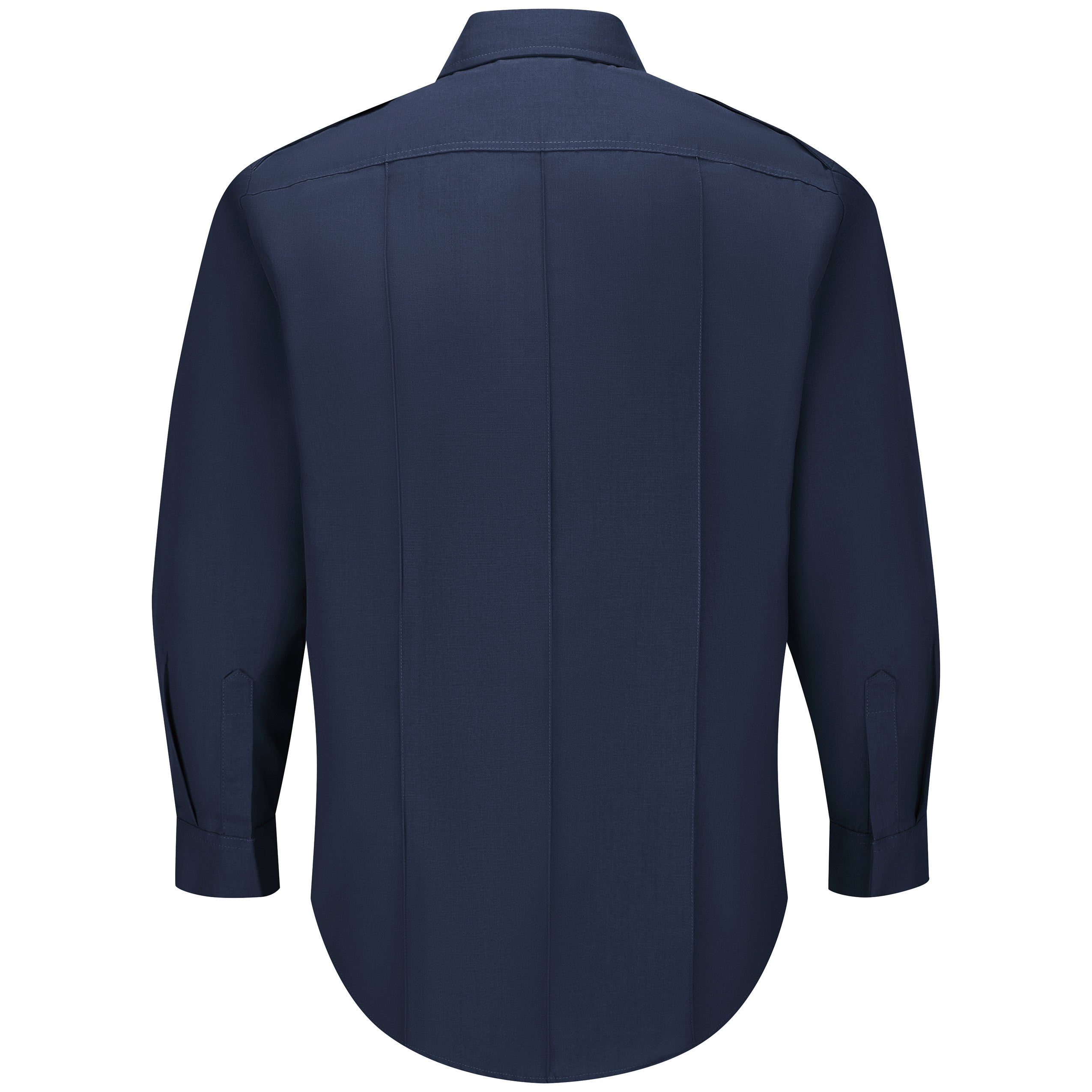 Workrite® Fire Service Men's Non-FR 100% Cotton Classic Long Sleeve Fire Chief Shirt / FCS0NV