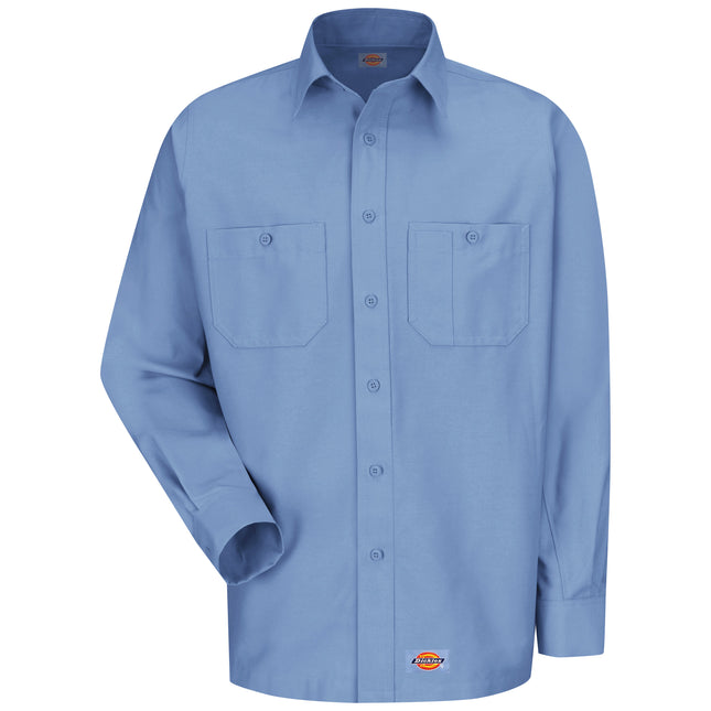 Dickies® Men's Canvas Long-Sleeve Work Shirt / WS10LB
