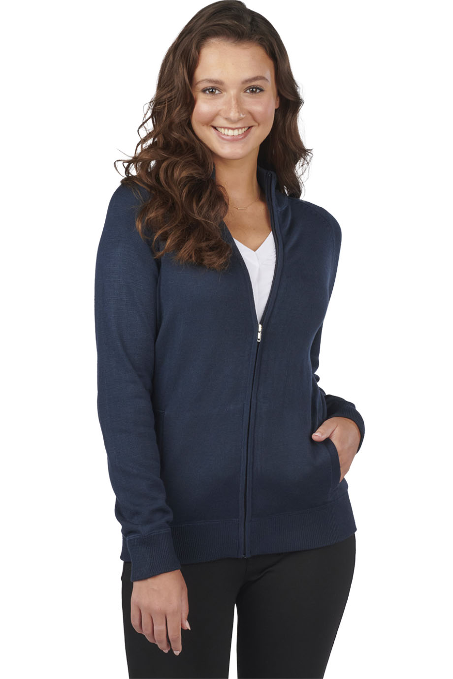 EDWARDS UNISEX FULL ZIP SWEATER JACKET