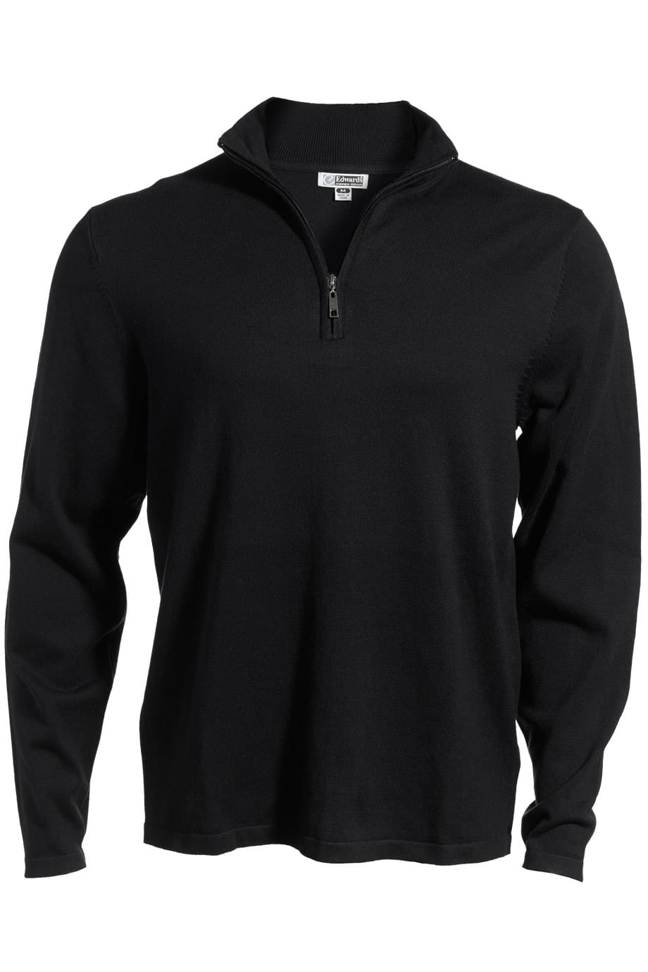 EDWARDS TRI BLEND UNISEX 1/4 ZIP SWEATER