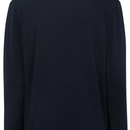 EDWARDS V-NECK COTTON BLEND CARDIGAN-2POCKETS