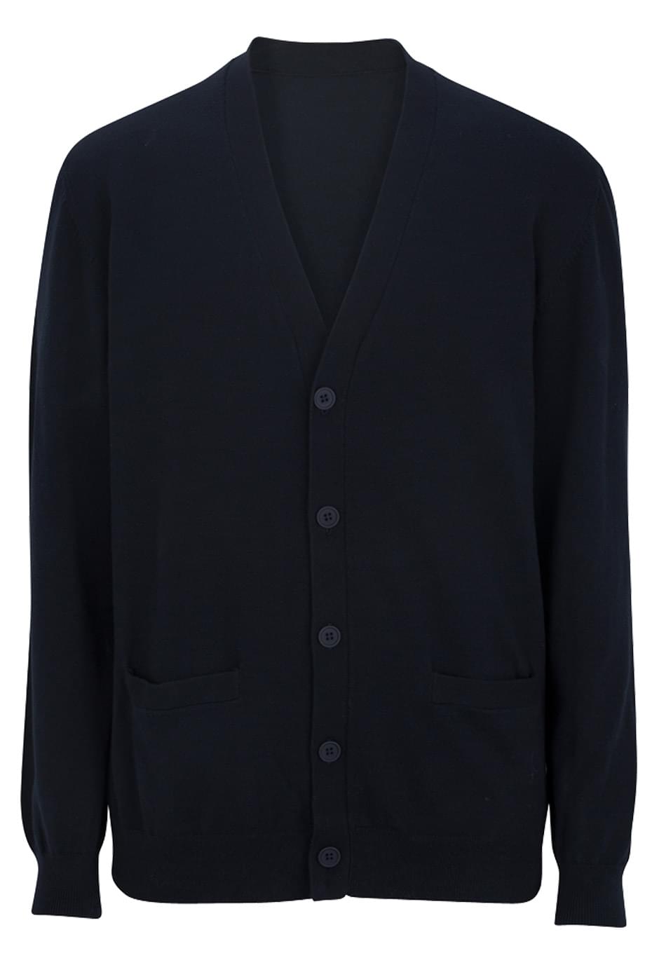 EDWARDS COTTON BLEND UNISEX CARDIGAN