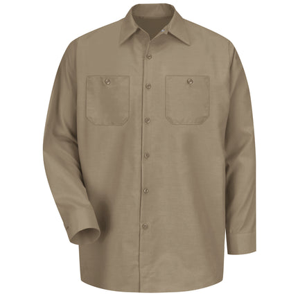 Red Kap® Men's Long Sleeve Industrial Work Shirt / SP14KK