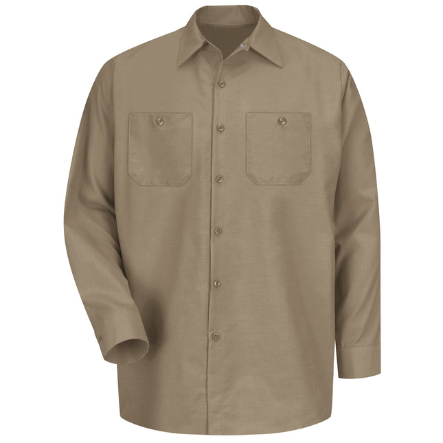 Red Kap® Men's Long Sleeve Industrial Work Shirt / SP14KK