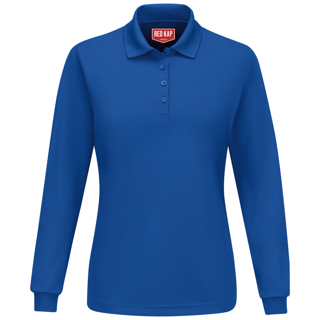 Red Kap® Women's Long Sleeve Performance Knit® Polo / SK7LRB