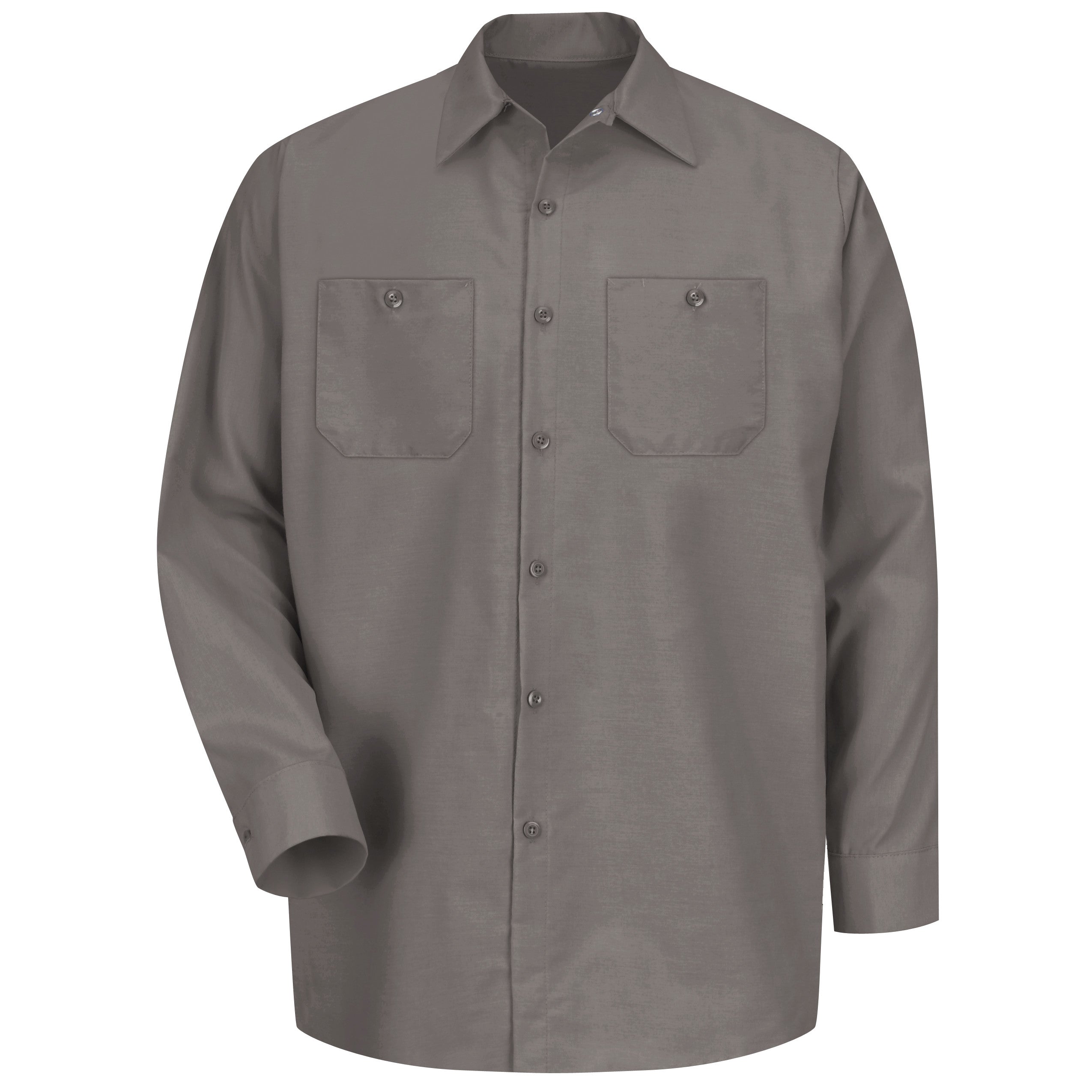 Red Kap® Men's Long Sleeve Industrial Work Shirt / SP14GY