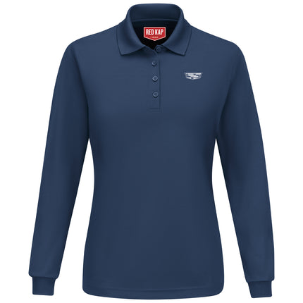 Red Kap® Cadillac® Women's Performance Knit Long Sleeve Core Polo / SKC7NV