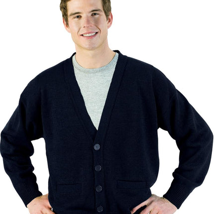 EDWARDS UNISEX CARDIGAN WITH POCKETS