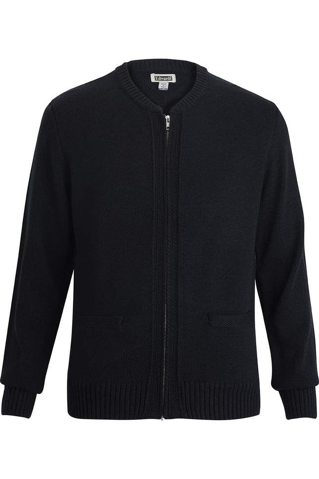 EDWARDS UNISEX FULL ZIP CARDIGAN