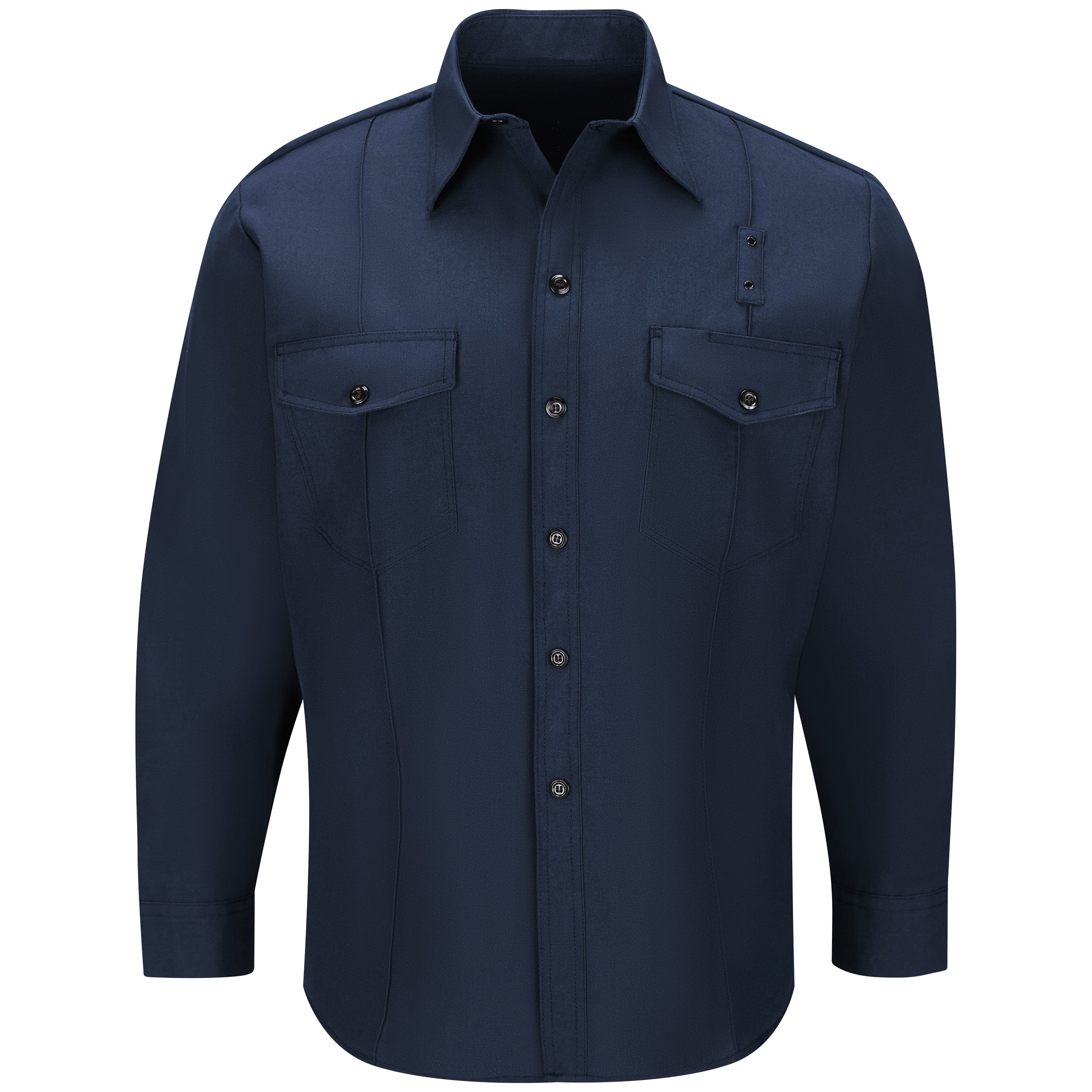 Workrite® Fire Service Men's Classic Long Sleeve Western Firefighter Shirt / FSF4NV