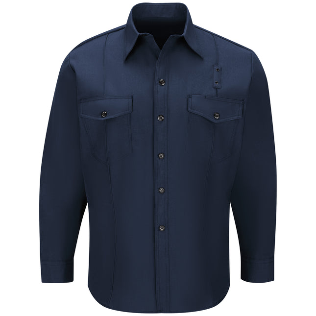 Workrite® Fire Service Men's Classic Long Sleeve Western Firefighter Shirt / FSF4NV