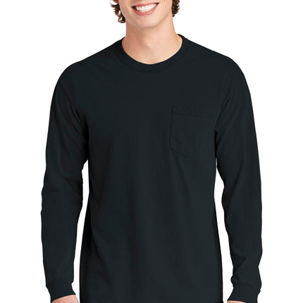 COMFORT COLORS  ® Heavyweight Ring Spun Long Sleeve Pocket Tee. 4410