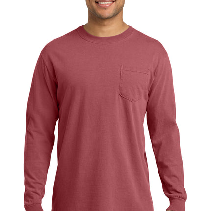 COMFORT COLORS  ® Heavyweight Ring Spun Long Sleeve Pocket Tee. 4410