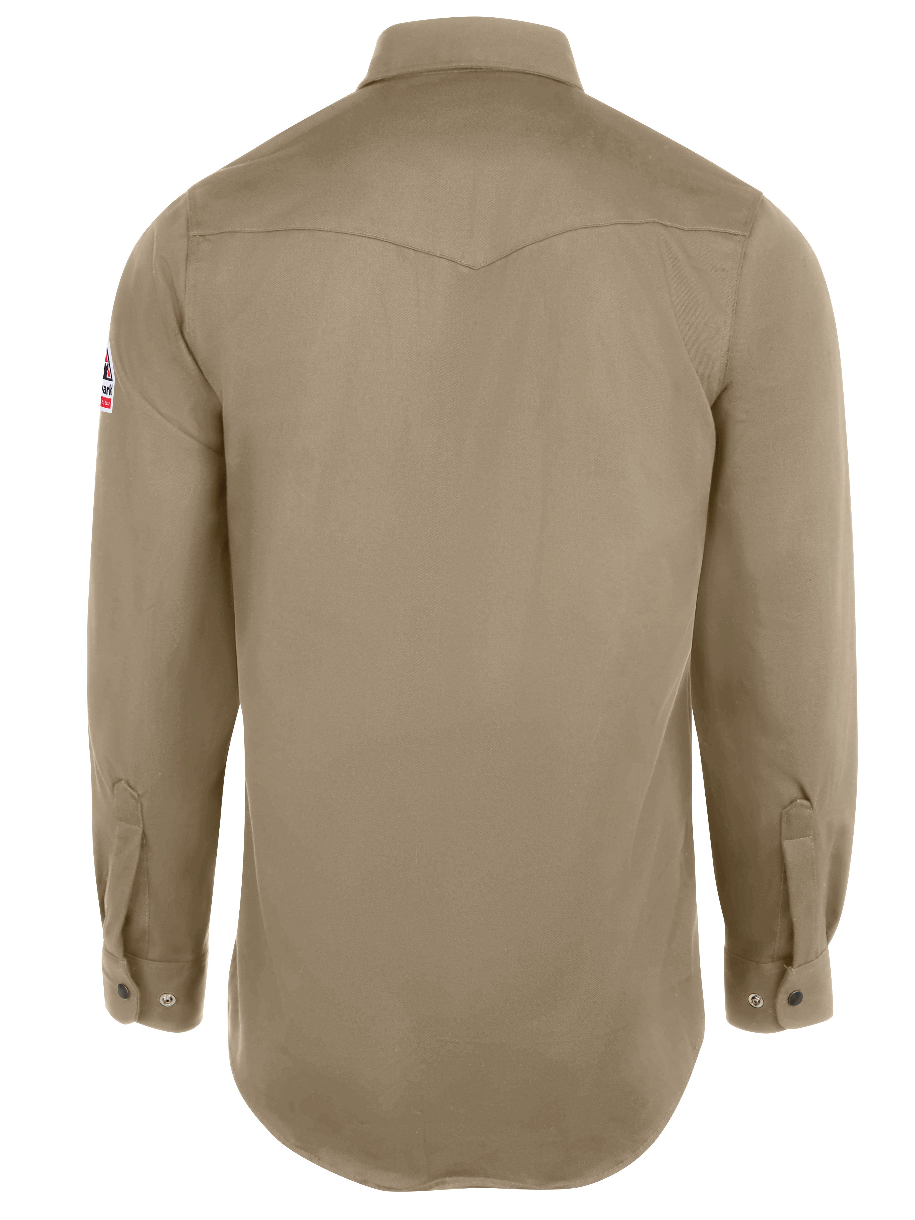 Bulwark® Men's Midweight Excel FR Snap-Front Unifrom Shirt / SES2TN