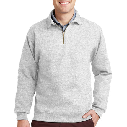 Jerzees ® Super Sweats ® NuBlend ® - 1/4-Zip Sweatshirt with Cadet Collar.  4528M
