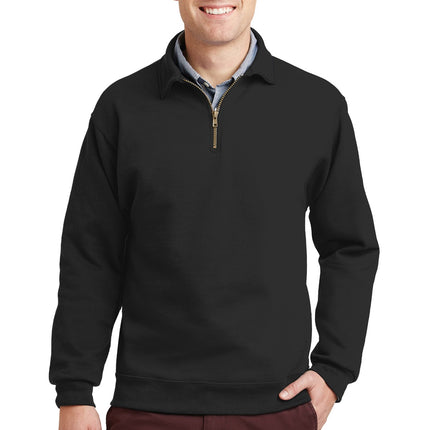 Jerzees ® Super Sweats ® NuBlend ® - 1/4-Zip Sweatshirt with Cadet Collar.  4528M